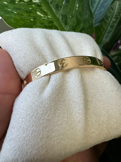Bracelet Love Cartier en or jaune 18 carats, taille 16, avec boîte et certificat - B4034