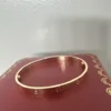 Bracelet Love Cartier - Modèle Classique - Or rose 18 carats - 21 cm - Coffret et certificat 2022