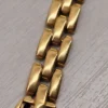 Bracelet Cartier Panthère à 3 rangs en or jaune 18 carats, très bon état