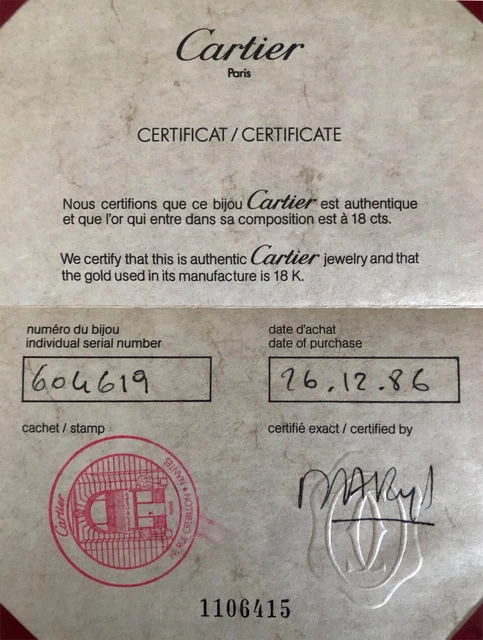 Bracelet Cartier Panthère à 3 rangs en or jaune 18 carats, très bon état