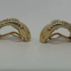 Boucles d'oreilles Trinity Cartier Panthère Cougar en or jaune, blanc et rose 18 carats, service 2025