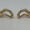 Boucles d'oreilles Trinity Cartier Panthère Cougar en or jaune, blanc et rose 18 carats, service 2025