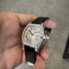 Cartier Roadster 2723 WE5002X2 18K WG Diamond Quartz 30mm Box Papers
