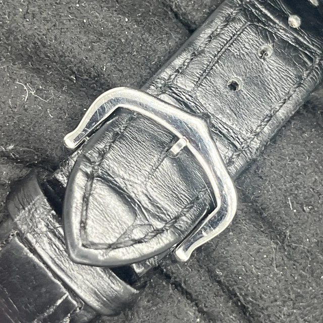 Montre homme Cartier Santos Dumont W2SA0011, cadran argenté, boîte et papiers