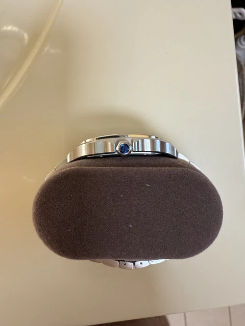 Montre Cartier Santos à cadran vert, grande taille, WSSA0062