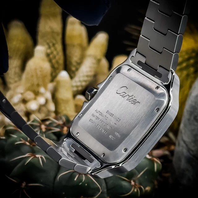 Bracelet Cartier Santos WSSA0037, excellent modèle complet, modèle X-tra Factory, 2022, 39,8 mm, grand modèle