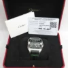 Montre Cartier Santos Wssa0062 Grand Modèle Cadran Vert SS Coffret Carte de Garantie