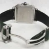 Montre Cartier Santos Wssa0062 Grand Modèle Cadran Vert SS Coffret Carte de Garantie