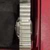 Montre Cartier Santos de Cartier Medium en acier inoxydable WSSA0029, coffret et papiers
