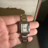 Montre Cartier Tank Anglaise Petit Acier / Or Femme W5310036