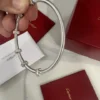 Bracelet Cartier Écrou en or blanc, taille 18