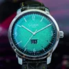 Glashütte Original Sixties Panorama Date Cadran Vert 42mm Réf. 2-39-47-04-02-04