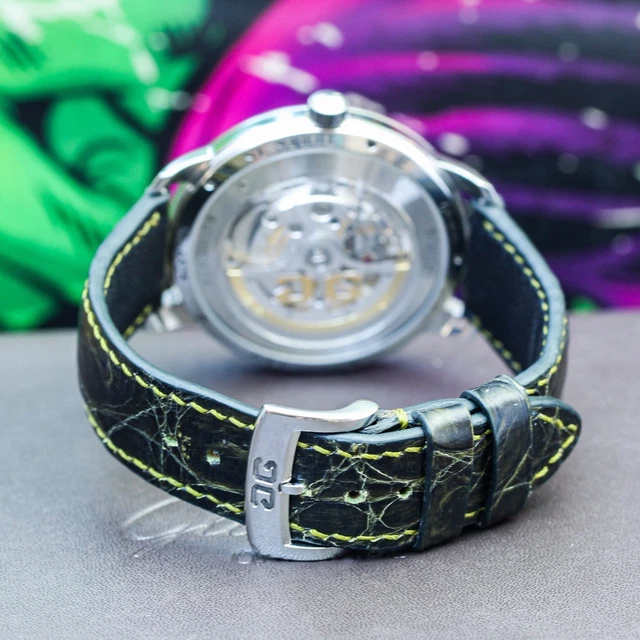 Glashütte Original Sixties Panorama Date Cadran Vert 42mm Réf. 2-39-47-04-02-04