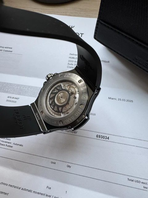 Hublot Big Bang All Black Ceramic 41 mm