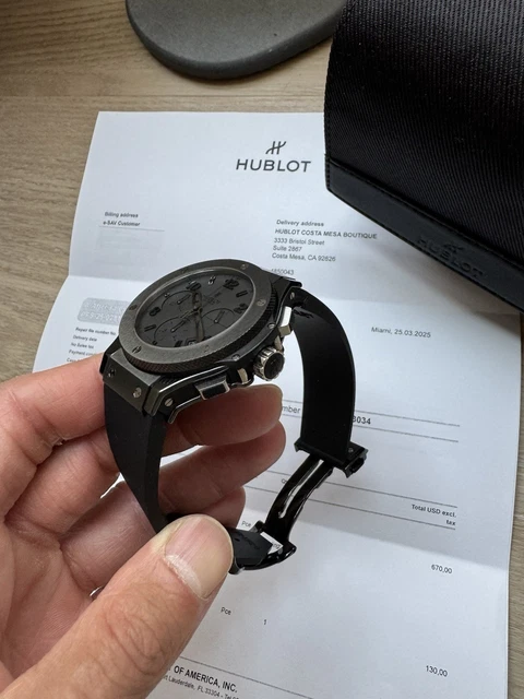 Hublot Big Bang All Black Ceramic 41 mm