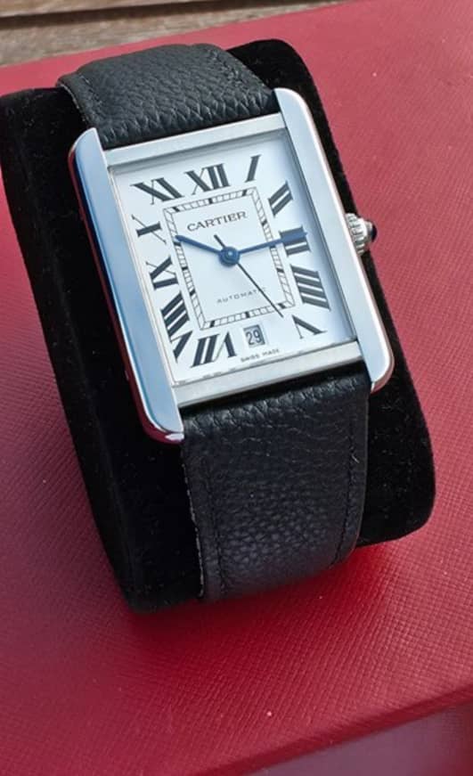CARTIER - TANK SOLO XL - W5200027 - HOMME - 2014