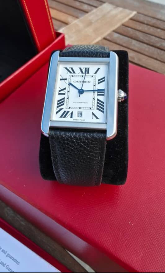 CARTIER - TANK SOLO XL - W5200027 - HOMME - 2014