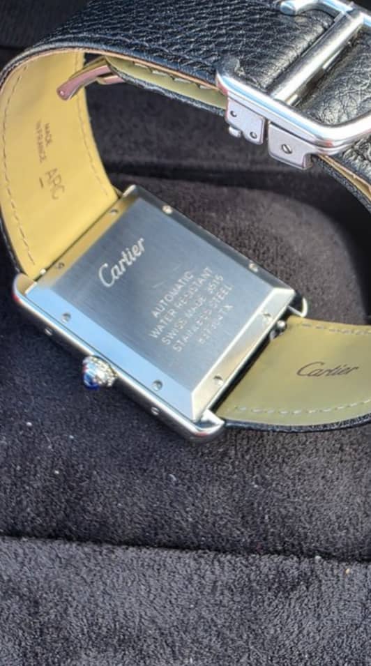 CARTIER - TANK SOLO XL - W5200027 - HOMME - 2014