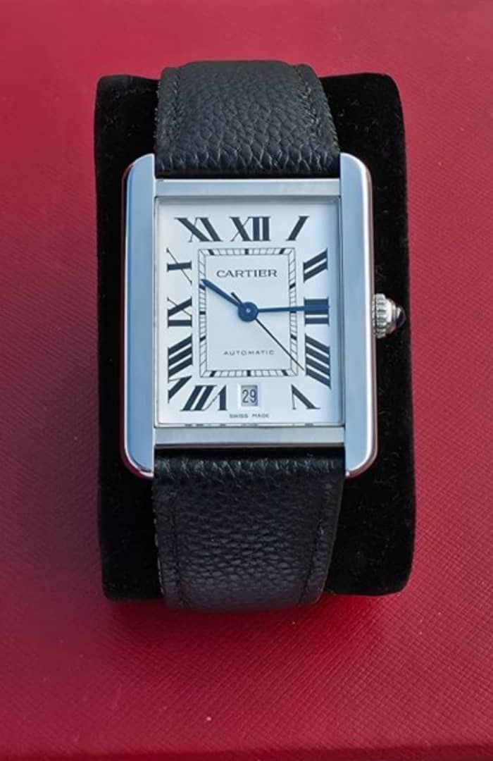 CARTIER - TANK SOLO XL - W5200027 - HOMME - 2014