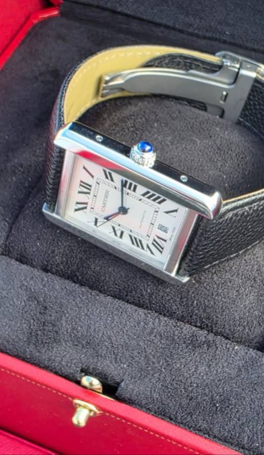 CARTIER - TANK SOLO XL - W5200027 - HOMME - 2014