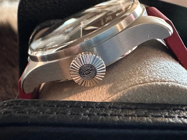 Montre IWC Big Pilot 43 mm avec 2 bracelets OEM, garantie d'usine, ensemble complet - Cadran noir