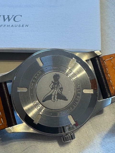 Montre d'aviateur IWC IW327010 Le Petit Prince Mark XVIII - Cadran bleu - Automatique