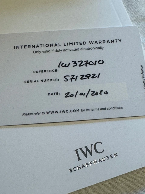 Montre d'aviateur IWC IW327010 Le Petit Prince Mark XVIII - Cadran bleu - Automatique