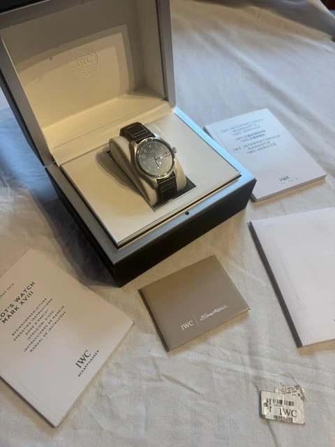 Montre d'aviateur IWC IW327010 Le Petit Prince Mark XVIII - Cadran bleu - Automatique