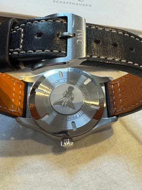 Montre d'aviateur IWC IW327010 Le Petit Prince Mark XVIII - Cadran bleu - Automatique