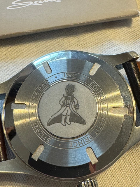 Montre d'aviateur IWC IW327010 Le Petit Prince Mark XVIII - Cadran bleu - Automatique