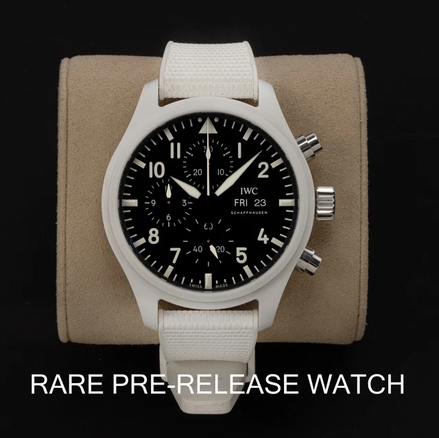 Montre IWC Lake Tahoe TOP GUN Pilot Chrono Ref. IW389105 PRE-RELEASE 03/03/2022 !