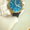 Montre d'Aviateur IWC Chrono Bronze Bleu IW288109