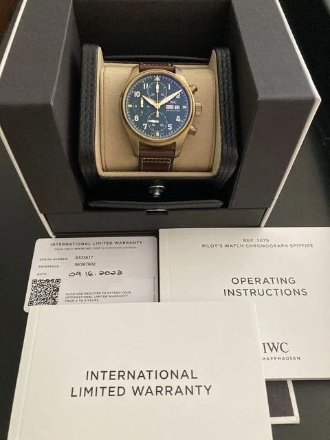 IWC Pilot's Watch Olive Green Dial Men's Watch - IW387902 - Automatic Swiss