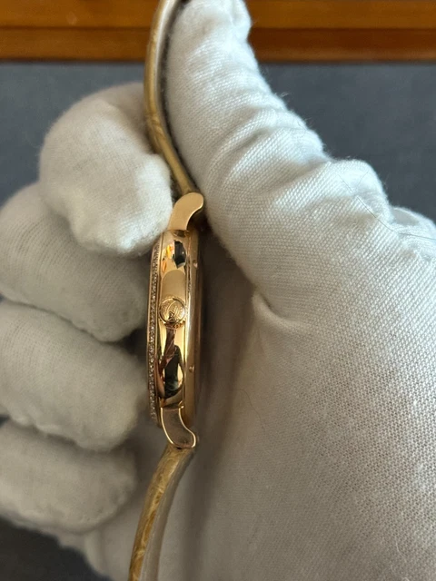 Montre IWC Portofino en or rose 18 carats avec diamants, 37 mm, réf. IW458107.