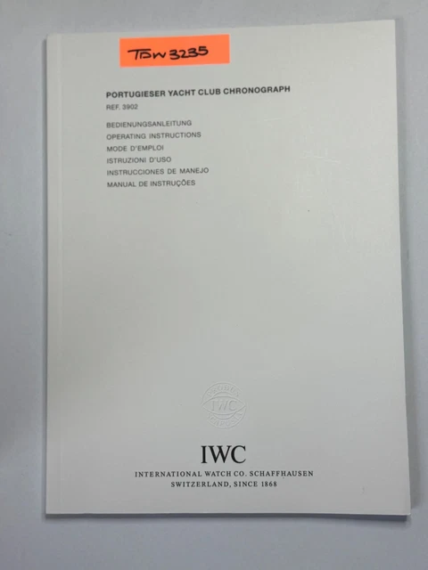 IWC Portugieser Yacht Club Chronographe IW3814093 Entièrement fonctionnel Sans prix de réserve