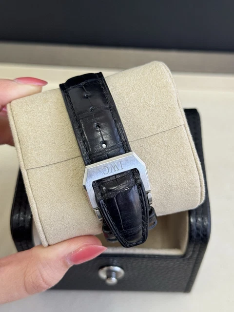 Montre automatique IWC Portugaise Chronographe Acier Cadran Argent 41 mm IW371445