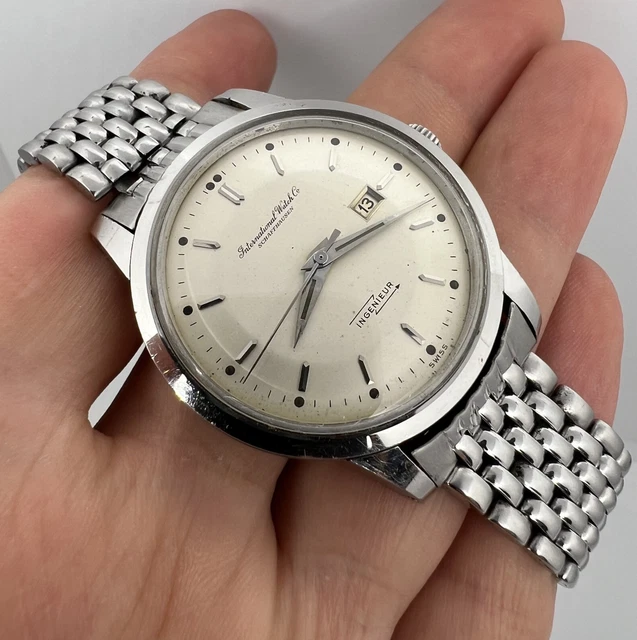 IWC SCHAFFHAUSEN Ingenieur AUTOMATIQUE REF 666 MONTRE VINTAGE HOMME CAL 8531