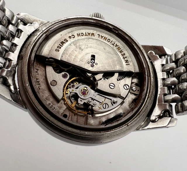 IWC SCHAFFHAUSEN Ingenieur AUTOMATIQUE REF 666 MONTRE VINTAGE HOMME CAL 8531