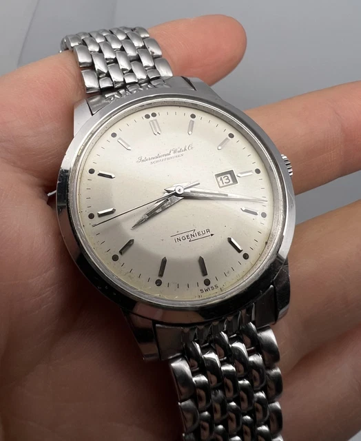 IWC SCHAFFHAUSEN Ingenieur AUTOMATIQUE REF 666 MONTRE VINTAGE HOMME CAL 8531