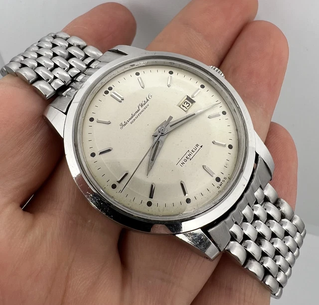 IWC SCHAFFHAUSEN Ingenieur AUTOMATIQUE REF 666 MONTRE VINTAGE HOMME CAL 8531