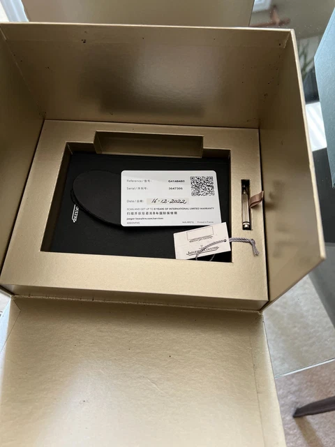 Jaeger-LeCoultre Master Calendar Control Calendar Cadran bleu Acier inoxydable