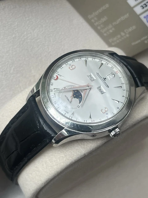 Montre Jaeger-LeCoultre Master Steel pour homme - Q1558420 Phases de lune Calendrier annuel