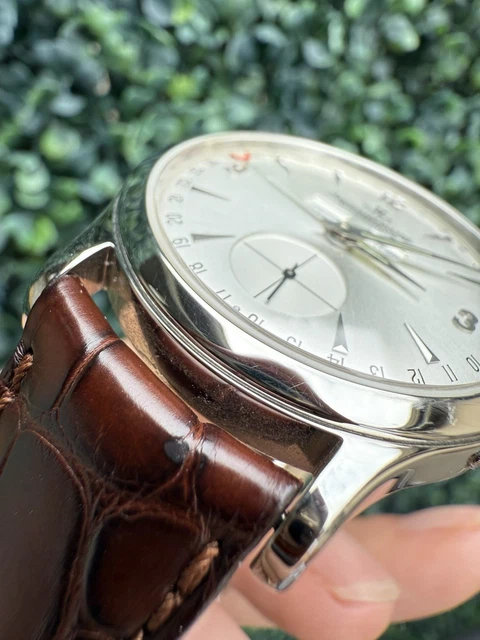 Montre Jaeger LeCoultre Master Control Calendrier Triple Date en acier inoxydable 140.8.87