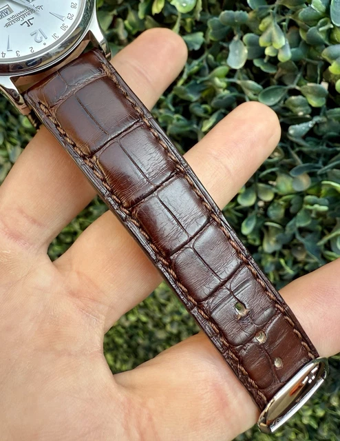 Montre Jaeger LeCoultre Master Control Calendrier Triple Date en acier inoxydable 140.8.87