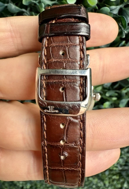 Montre Jaeger LeCoultre Master Control Calendrier Triple Date en acier inoxydable 140.8.87