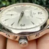 Montre Jaeger LeCoultre Master Control Calendrier Triple Date en acier inoxydable 140.8.87