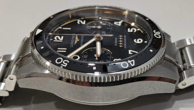 Montre homme LONGINES SPIRIT FLYBACK L3.821.4.53.6 42 mm