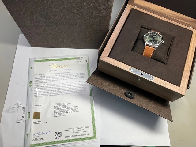 Chronomètre LU Chopard Réf. 168629-3001 (Boîte et papiers inclus)