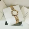 Montre Cartier Trinity pour femme, or jaune 18 carats et diamants ~ Boîte et papiers