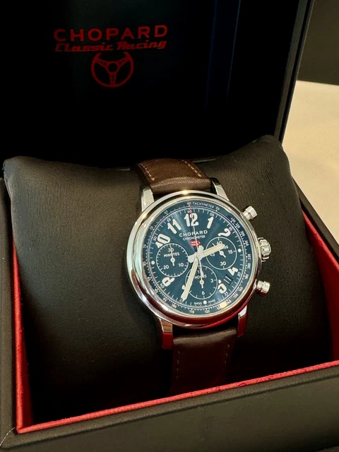 Édition limitée Chopard 168589-3003 Mille Miglia, coffret complet, papiers, propriétaire d'origine